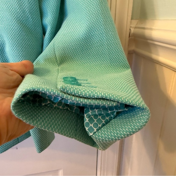 The Limited Blue Blazer Classic Notched Lapel Tailored Fit - Picture 6 of 12